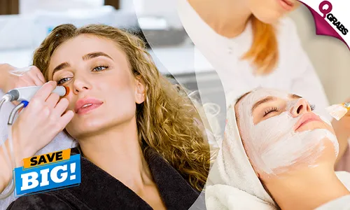 Advanced Hydrafacial & Regular Facial for Ladies at Kumi Beauty Salon!